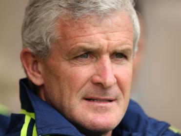 Can Mark Hughes' Stoke side win their second game of the season, when they face Leicester?